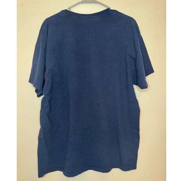 Tee Fury Men's XL Short Sleeve Blue Graphic Tee Bounty Hunter T-Shirt - Picture 2 of 4